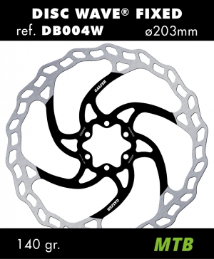 DISCO FRENO BICICLETA GALFER MTB WAVE Ø203x1.8mm